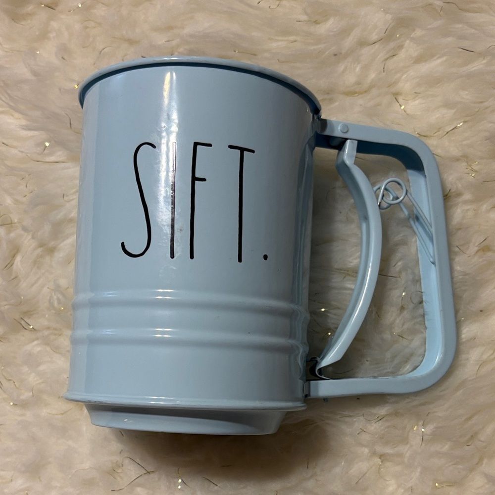 Rae Dunn Light Blue Flour Sifter